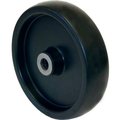 Rwm Casters 5in x 2in Polyolefin Wheel with Ball Bearing for 1/2in Axle - POR-0520-08